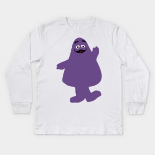 Grimace Kids Long Sleeve T-Shirt